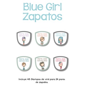Zapato Blue Girl