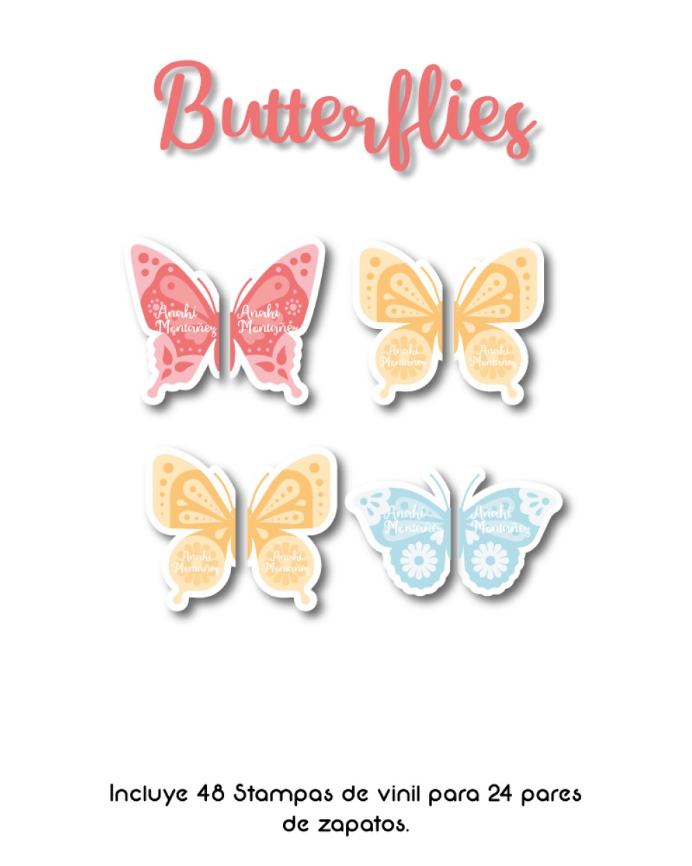 Pack Premium Ropa, Zapatos y Escuela Butterflies | Pack Premium