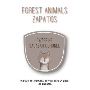 Zapato Forest Animals
