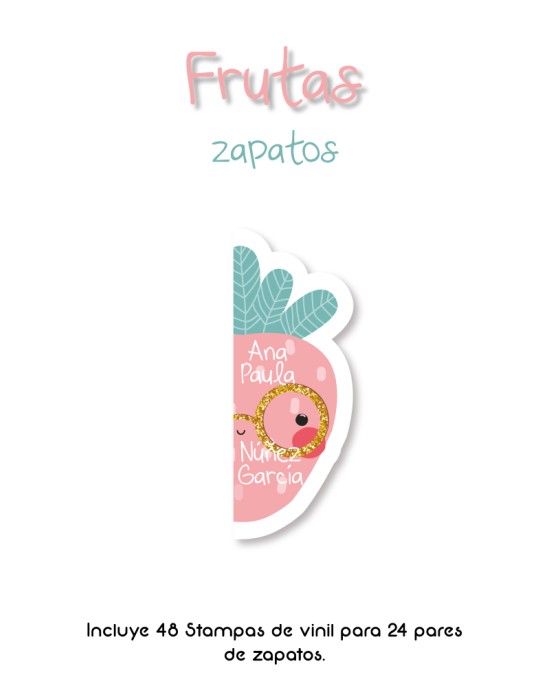 Kit Guarderia Frutas | Pack Guarderia