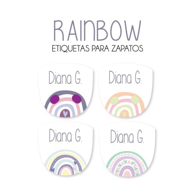 Pack Escuela y Zapatos Rainbow Pack Escuela y Zapatos Rainbow