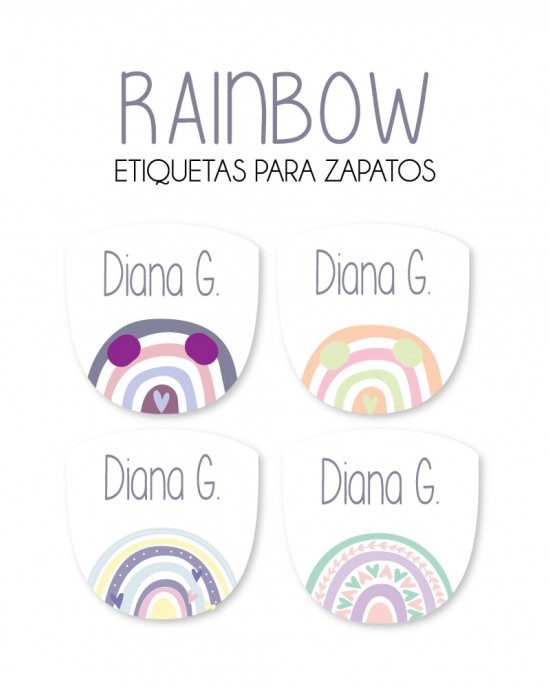 Pack Premium Ropa, Zapatos y Escuela Rainbow | Pack Premium