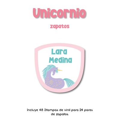 Zapato Unicornio