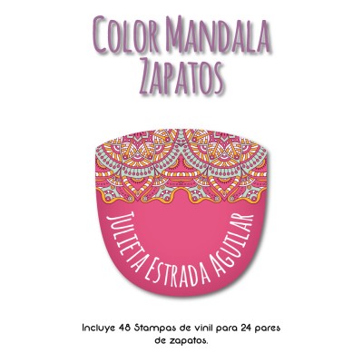 Zapato Color Mandala