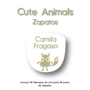 Zapato Cute Animals 