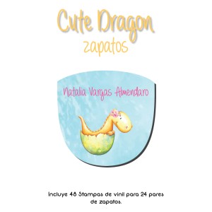 Zapato Cute Dragon