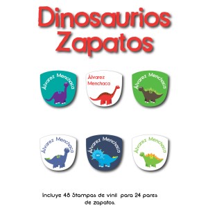 Zapato Dinosaurios