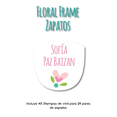 Zapato Floral Fame 