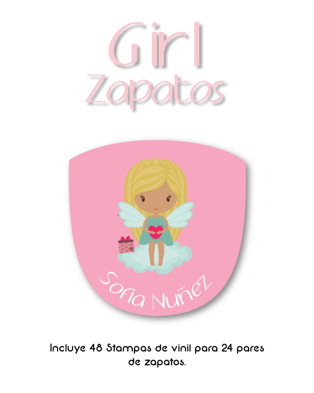 Paquete de etiquetas para Zapato Girl - Etiquetas Para Zapatos Paquete de etiquetas para Zapato Girl - Etiquetas Para Zapatos