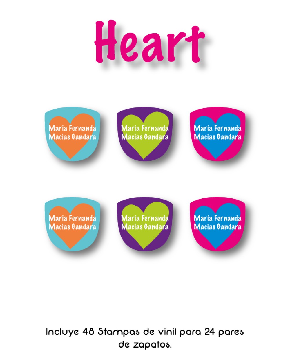 Pack Escuela y Zapatos Heart | Pack Adheribles y Zapatos Pack Escuela y Zapatos Heart | Pack Adheribles y Zapatos