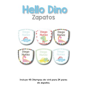 Zapato Hello Dino