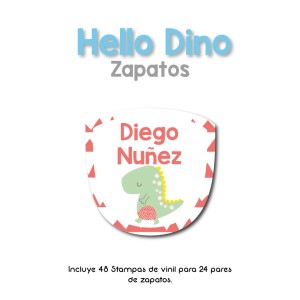 Zapato Hello Dino