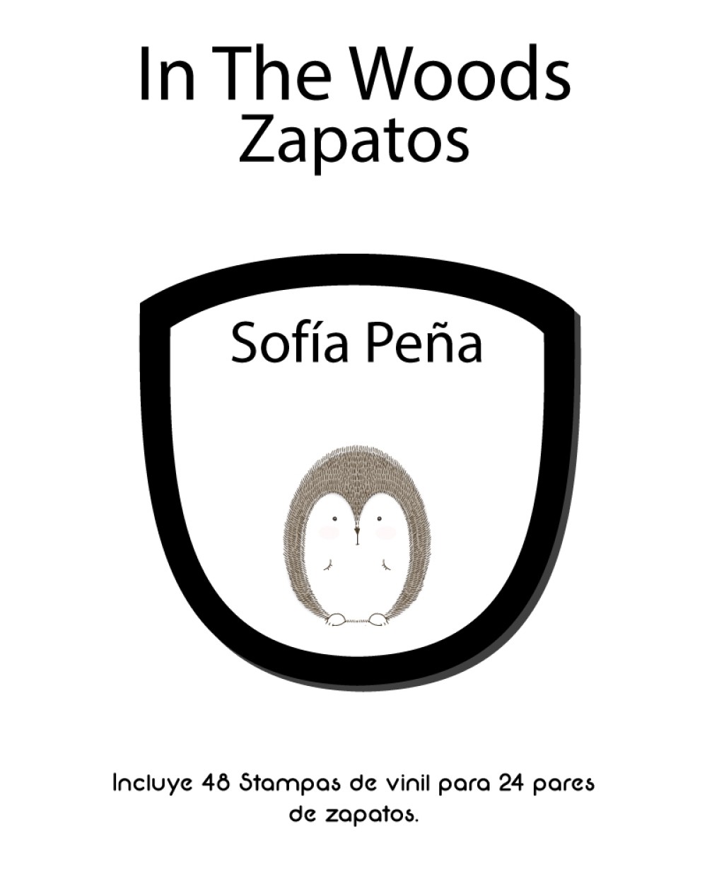 Pack Escuela y Zapatos In the Woods | Pack Adheribles y Zapatos