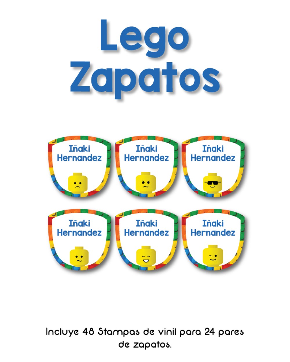 Pack Premium Ropa, Zapatos y Escuela Lego | Pack Premium Pack Premium Ropa, Zapatos y Escuela Lego | Pack Premium
