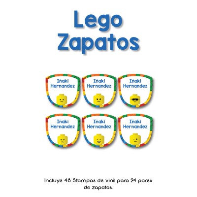 Zapato Lego Zapato Lego