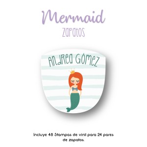 Zapato Mermaid 