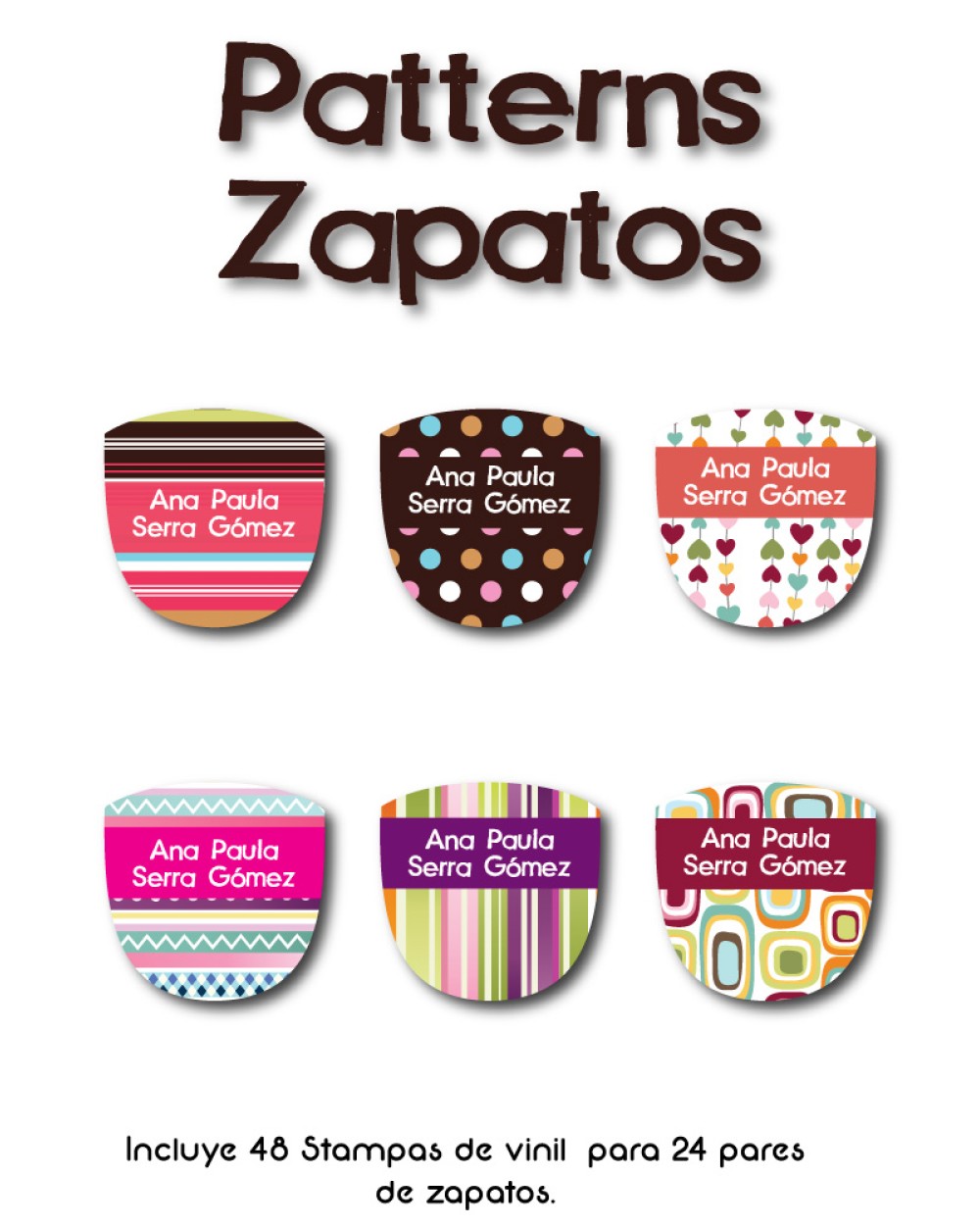 Pack Ropa y Zapatos Patterns | Pack Ropa y Zapatos