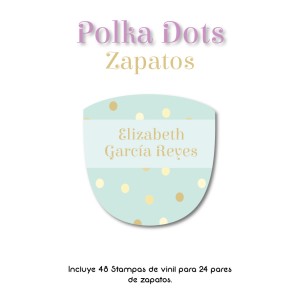 Zapato Polka Dots