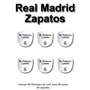 Zapato Real Madrid 