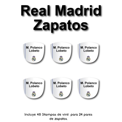 Zapato Real Madrid 