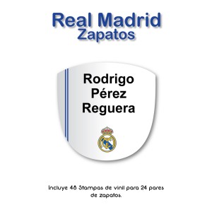 Zapato Real Madrid 