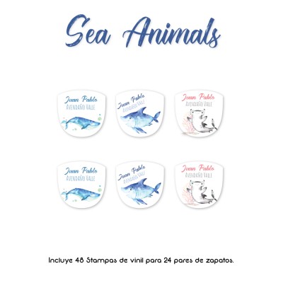 Zapato Sea Animals Zapato Sea Animals