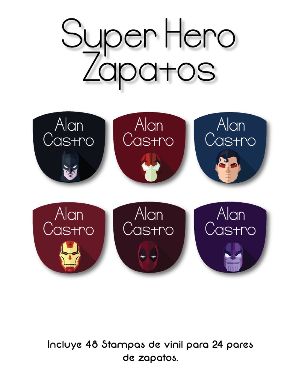 Pack Premium Ropa, Zapatos y Escuela Super Hero | Pack Premium