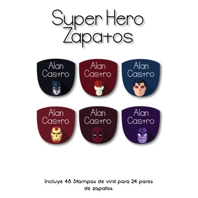 Zapato Super Hero Zapato Super Hero