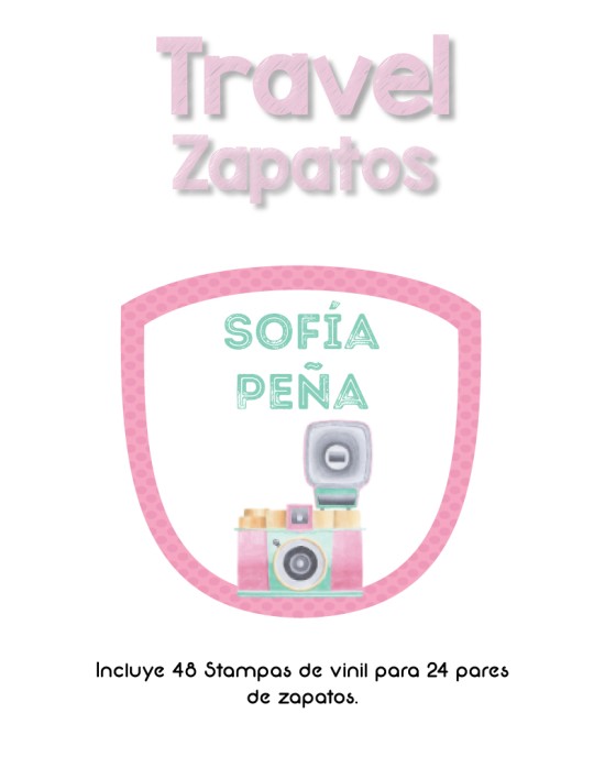 Pack Escuela y Zapatos Travel | Pack Adheribles y Zapatos