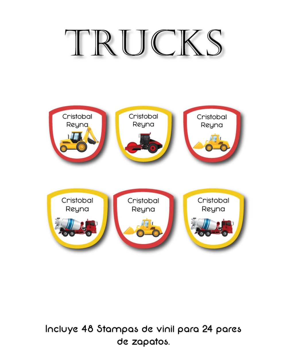Pack Premium Ropa, Zapatos y Escuela Trucks | Pack Premium Pack Premium Ropa, Zapatos y Escuela Trucks | Pack Premium