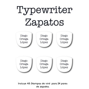 Zapato Typewriter 