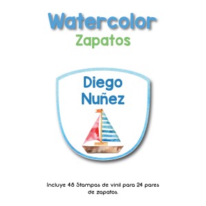 Zapato Watercolor