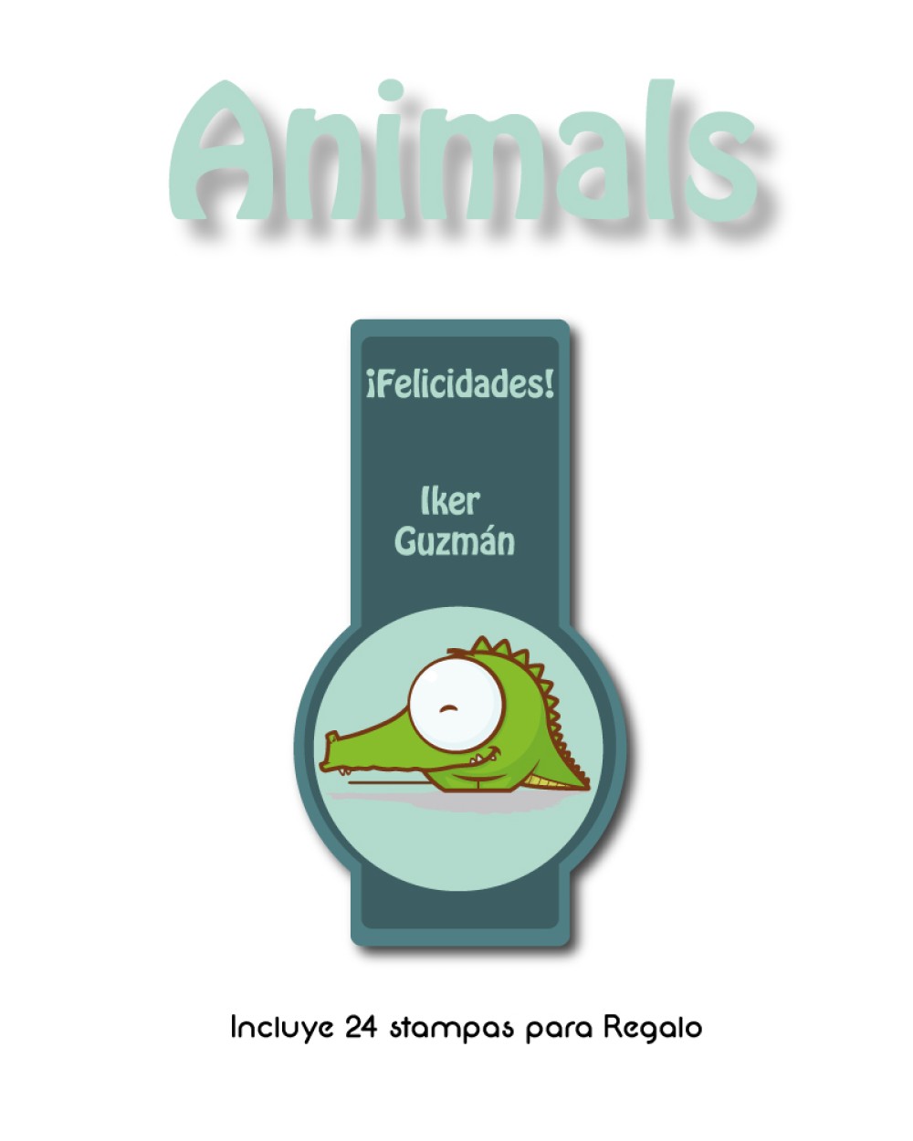 Paquete de etiquetas para Regalo Animals - Etiquetas Para Regalos Paquete de etiquetas para Regalo Animals - Etiquetas Para Regalos