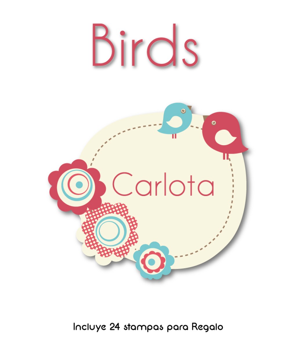 Paquete de etiquetas para Regalo Birds - Etiquetas Para Regalos Paquete de etiquetas para Regalo Birds - Etiquetas Para Regalos