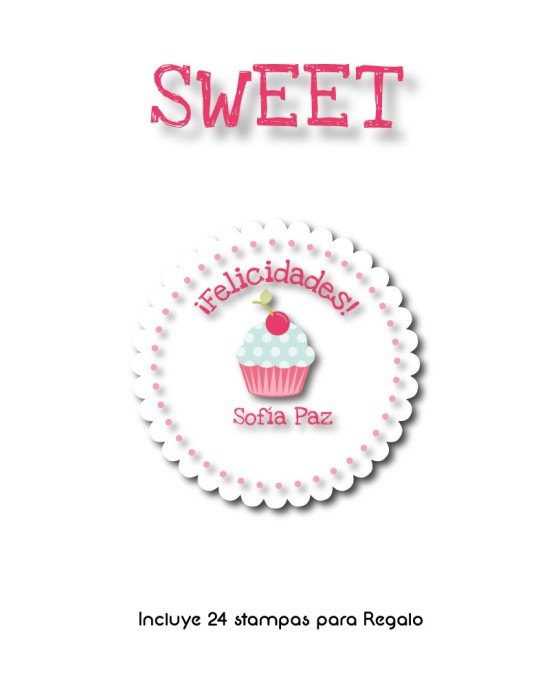 Paquete de etiquetas para Regalo Sweet - Etiquetas Para Regalos