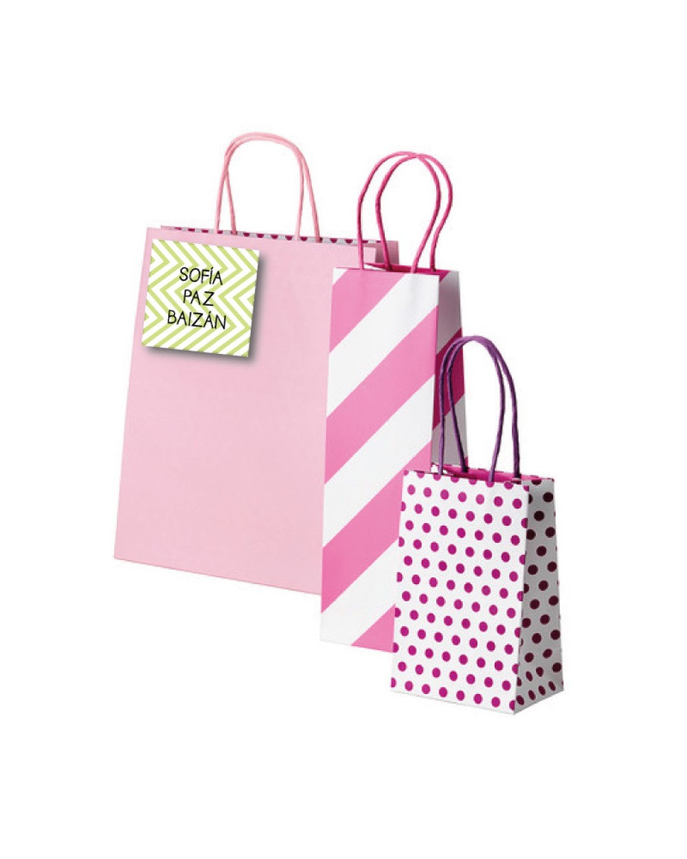 Paquete de etiquetas para Regalo Zig Zag - Etiquetas Para Regalos