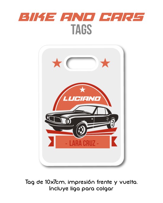 Tag Bike & Cars | Bag Tags