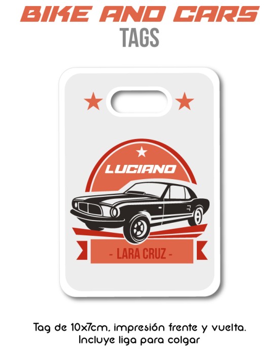 Tag Bike & Cars | Bag Tags