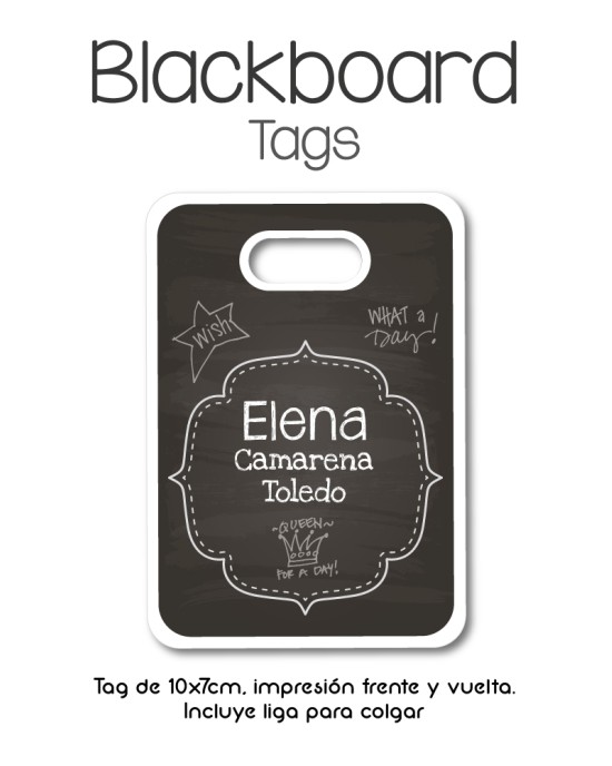 Tag Blackboard | Bag Tags