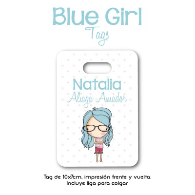 Tag Blue Girl
