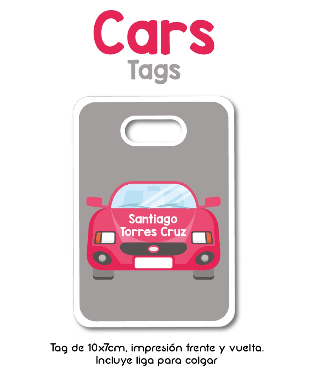 Tag Cars | Bag Tags Tag Cars | Bag Tags