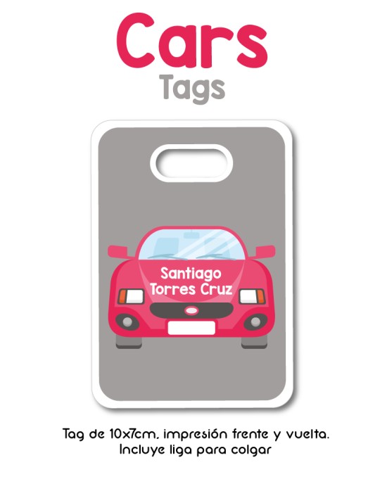 Tag Cars | Bag Tags
