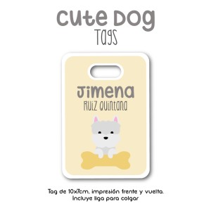 Tag Cute Dog