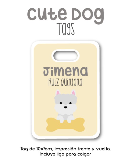 Tag Cute Dog | Bag Tags