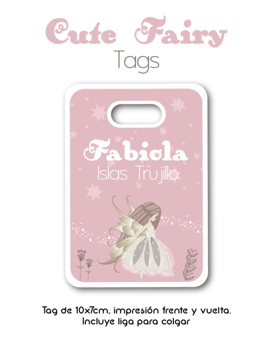 Tag Cute Fairy | Bag Tags