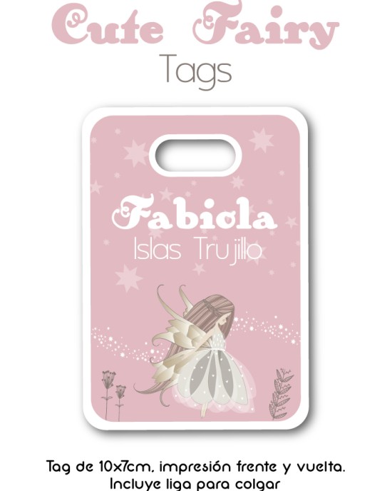 Tag Cute Fairy | Bag Tags