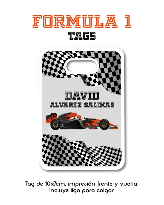 Tag F1 | Bag Tags
