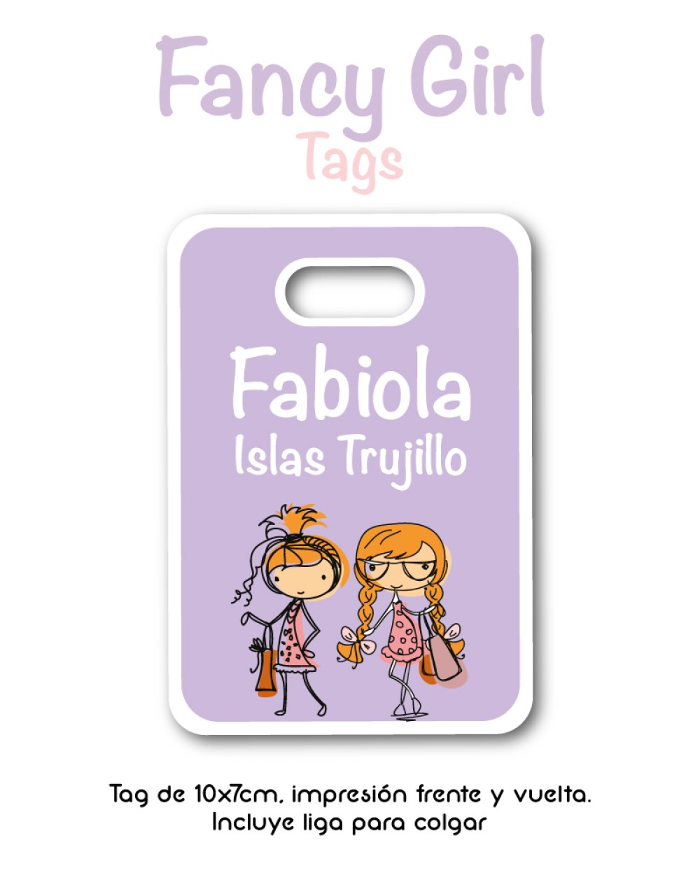 Tag Fancy Girl | Bag Tags
