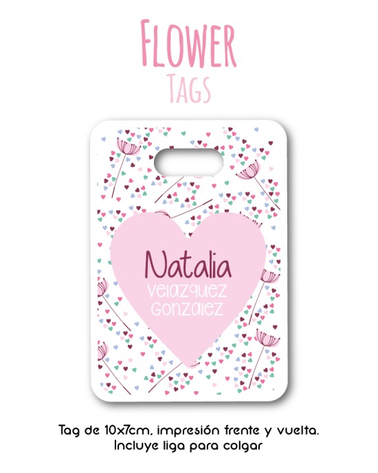 Tag Flower | Bag Tags