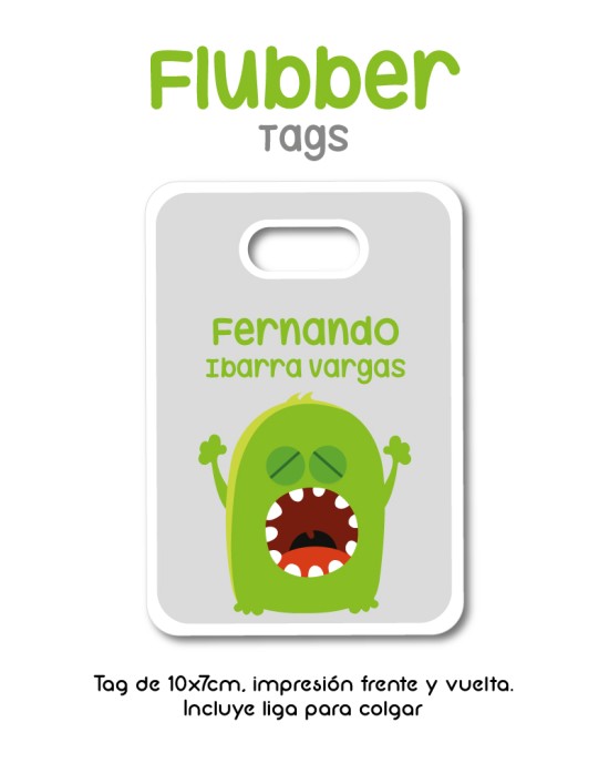 Tag Flubber | Bag Tags